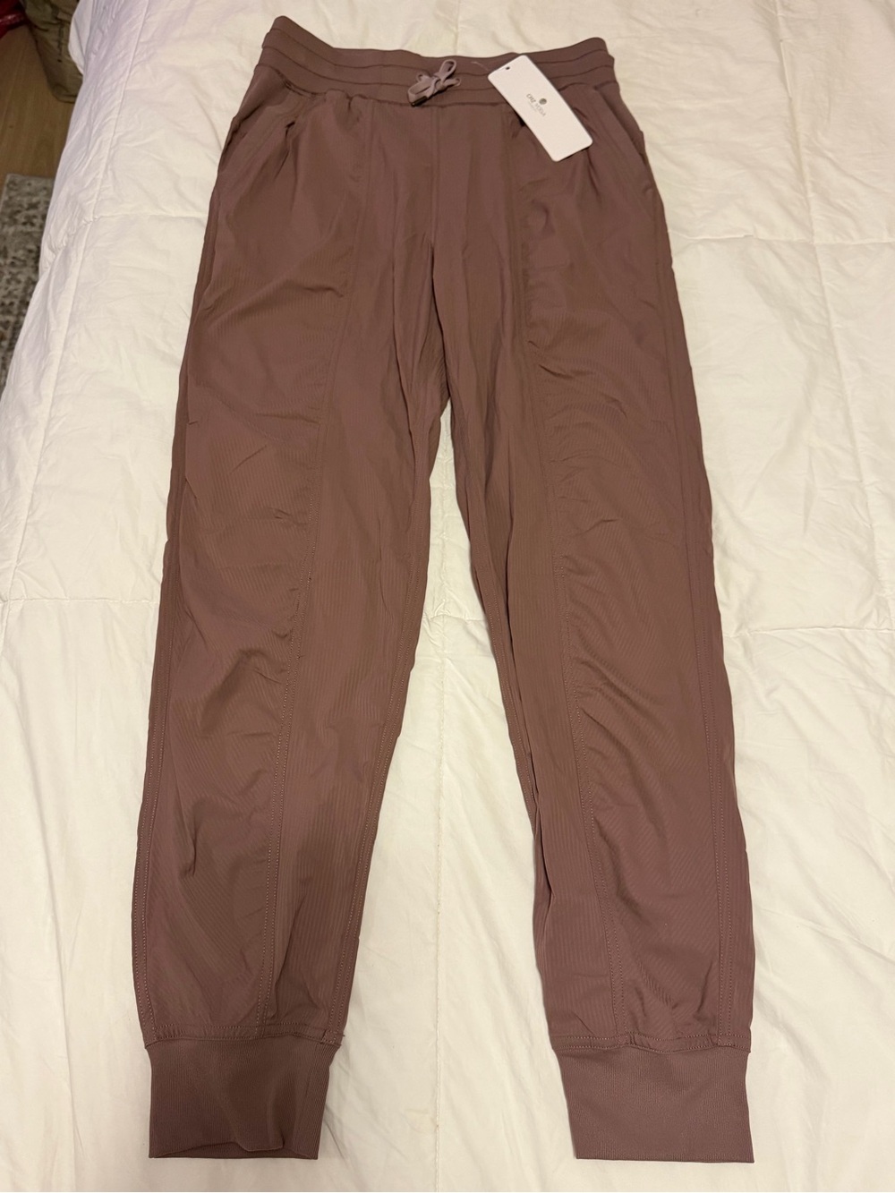 CRZ YOGA women’s Mauve Jogger Pants sz Small
